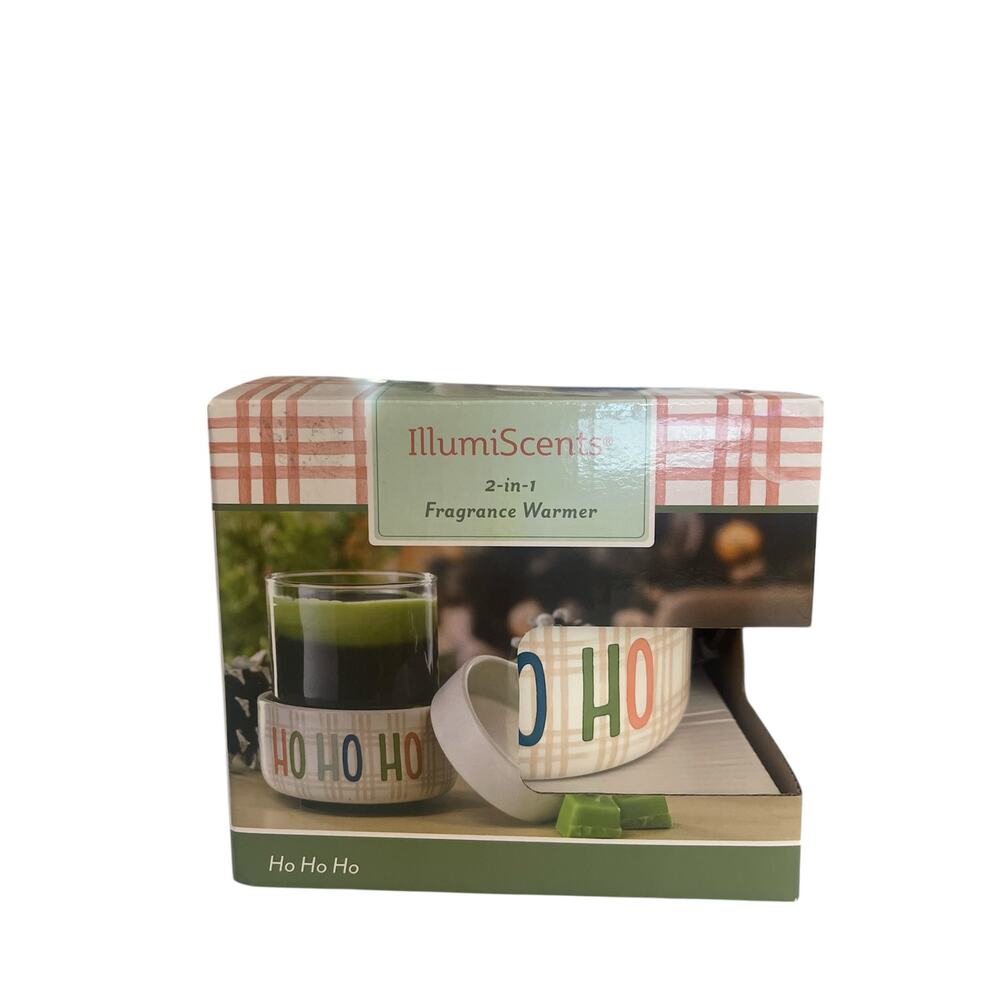 New IllumiScents HO HO HO 2 in 1 Fragrance Warmer